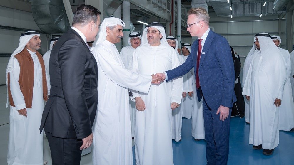 حمد الشرقي يفتتح أكبر منشأة لإنتاج الألياف البازلتية بالشرق الأوسط