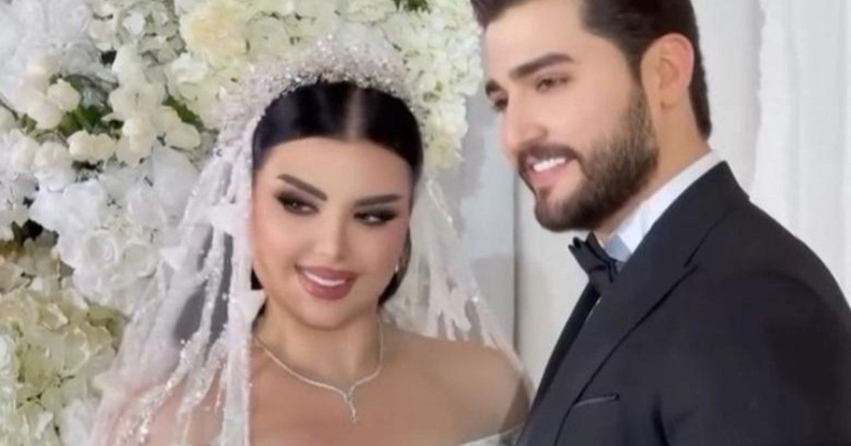 تفاصيل فستان زفاف أصيل هميم .. مصممه لبناني وهذا ما ميّزه