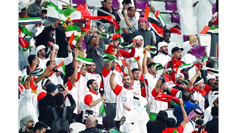 الامارات | 2000 تذكرة لجمهور المنتخب أمام قطر في «خليجي 26»