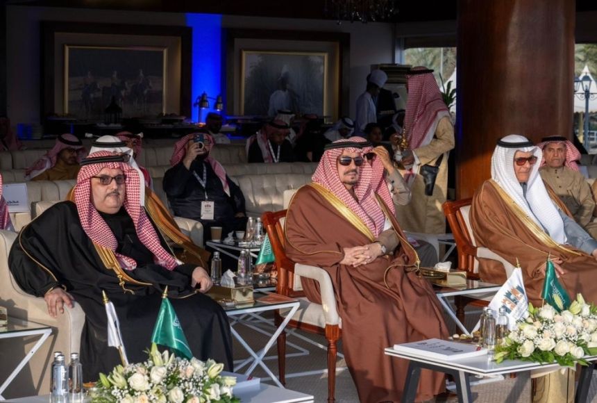 أمير الرياض يحضر الحفل الختامي للعرض الدولي لجمال الخيل العربية