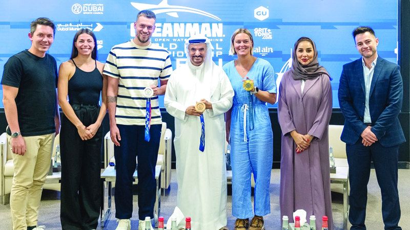 الامارات | 2200 سباح وسباحة يشاركون في بطولة «أوشن مان» بدبي
