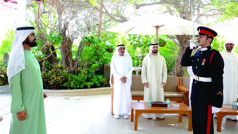 الامارات | نائب رئيس الدولة يلتقي محمد بن راشد بن محمد بن راشد