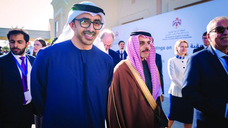 الامارات | عبدالله بن زايد: الإمارات تدعم سورية آمنة ومستقرة وموحدة