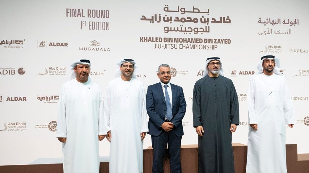 ولي عهد أبوظبي يشهد ختام منافسات النسخة الأولى من بطولة خالد بن محمد بن زايد للجوجيتسو