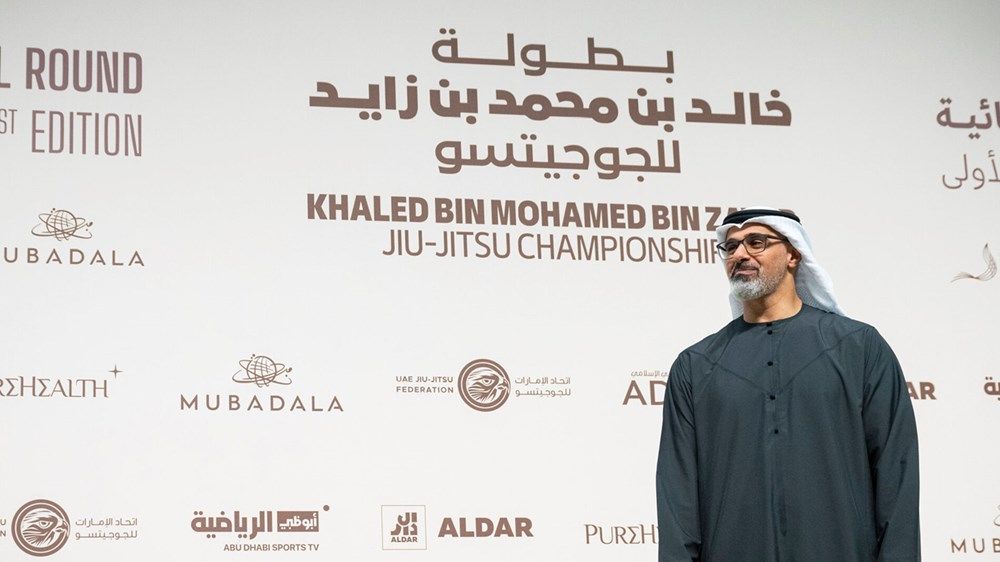 ولي عهد أبوظبي يشهد ختام منافسات النسخة الأولى من بطولة خالد بن محمد بن زايد للجوجيتسو