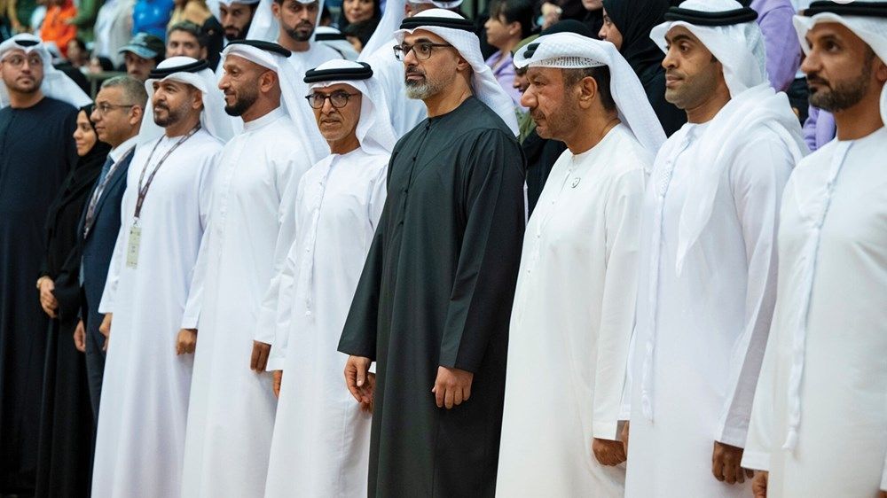 ولي عهد أبوظبي يشهد ختام منافسات النسخة الأولى من بطولة خالد بن محمد بن زايد للجوجيتسو