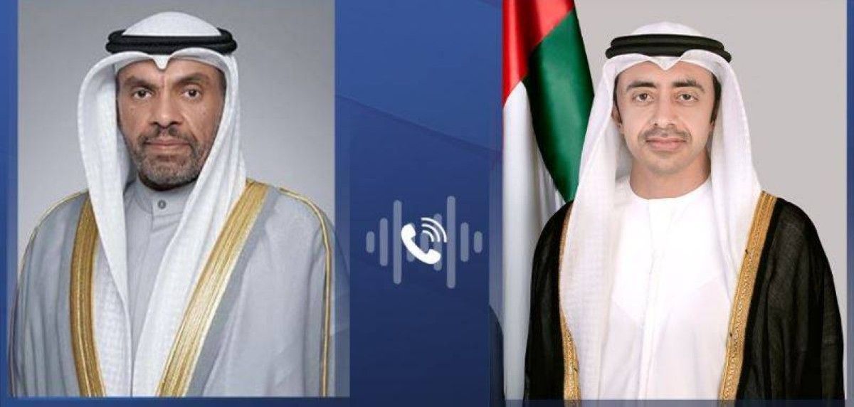 الخليج اليوم .. عبدالله بن زايد ووزير خارجية الكويت يبحثان هاتفياً التطورات في سوريا