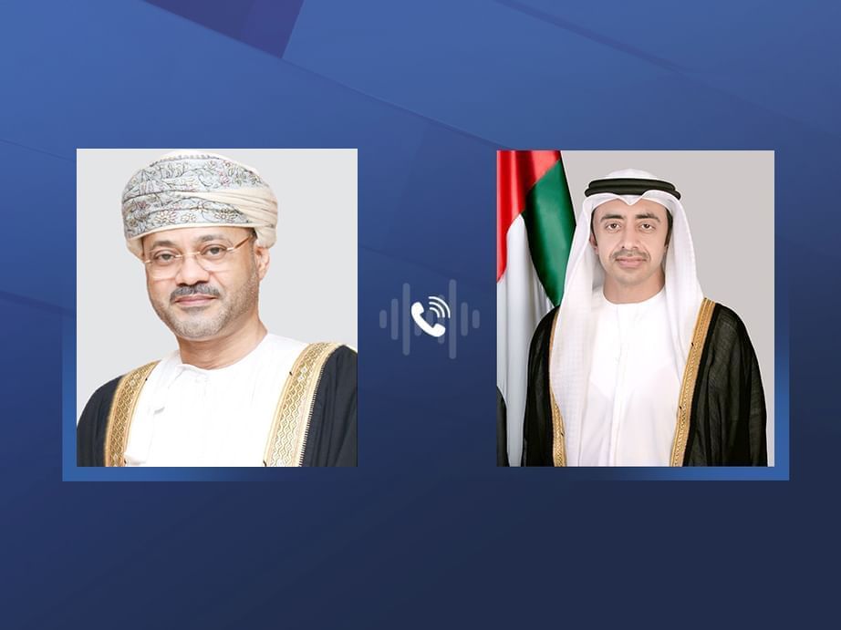 الامارات | عبدالله بن زايد ووزير خارجية عمان يبحثان هاتفيا التطورات في سوريا