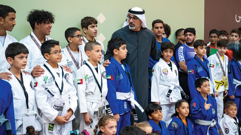 الامارات | ولي عهد أبوظبي يشهد ختام بطولة خالد بن محمد بن زايد للجوجيتسو