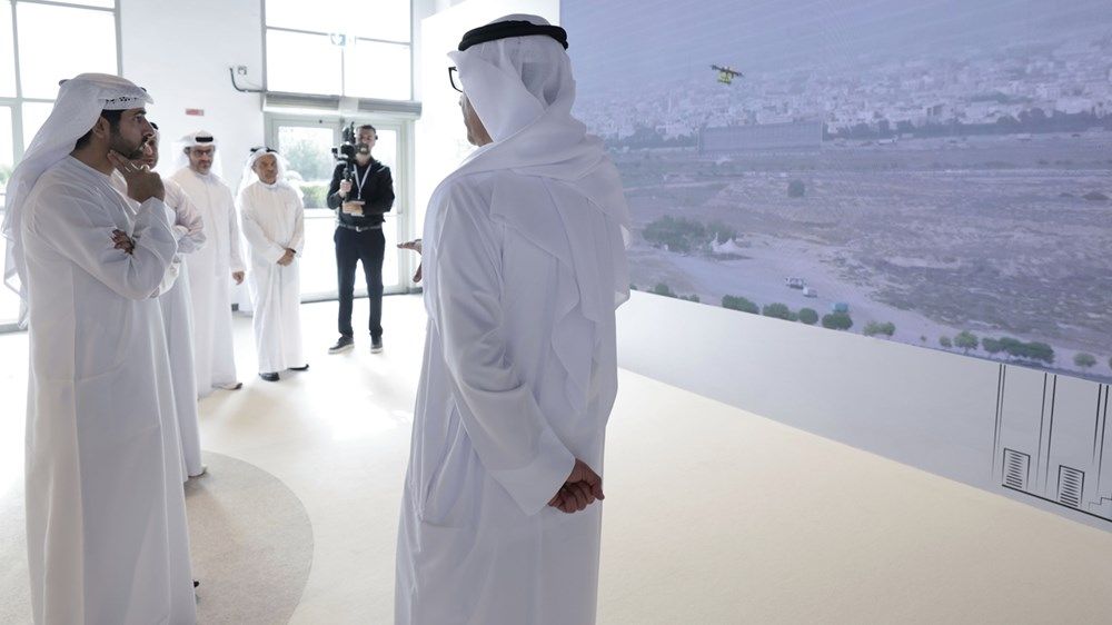 حمدان بن محمد يطلق نظام التوصيل بالطائرات بدون طيار الأول في الشرق الأوسط