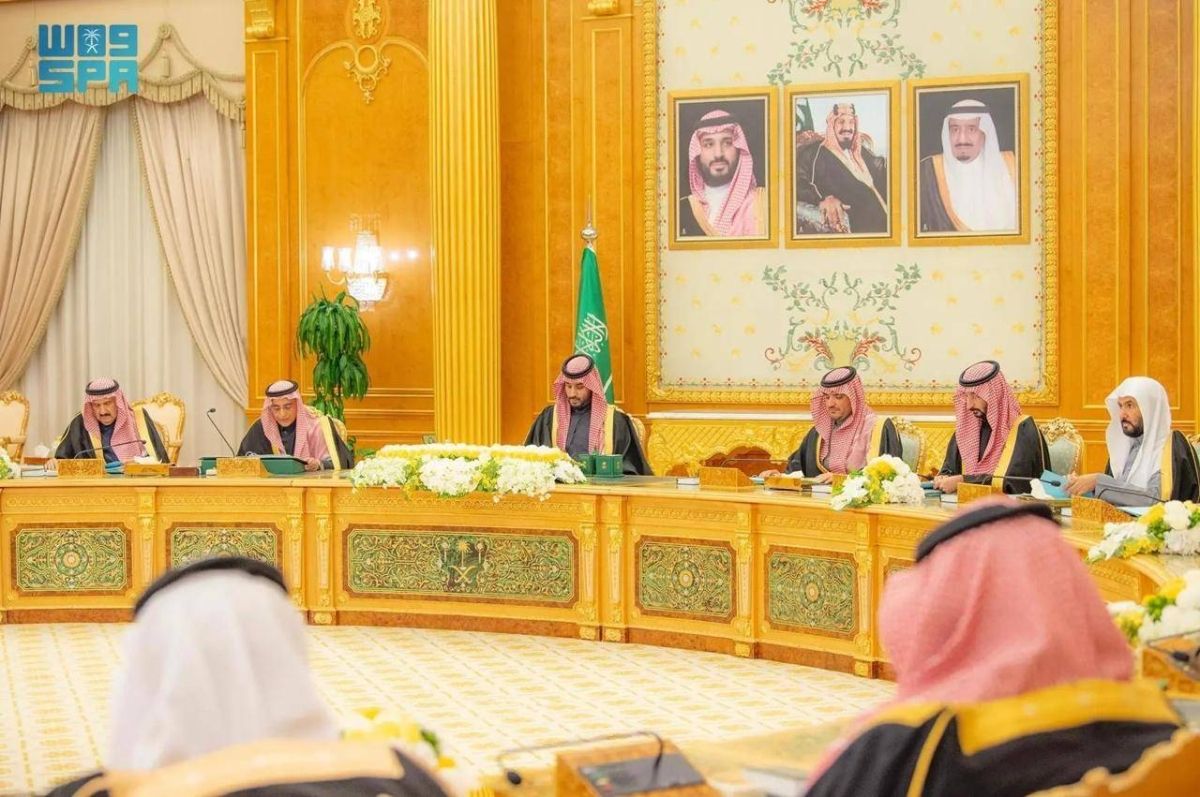 ولي العهد يرأس جلسة مجلس الوزراء