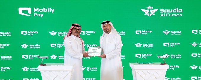 السعودية | الخطوط السعودية وMobily Pay توقعان اتفاقية تتيح لعملائها اكتساب أميال إضافية من برنامج الفرسان
