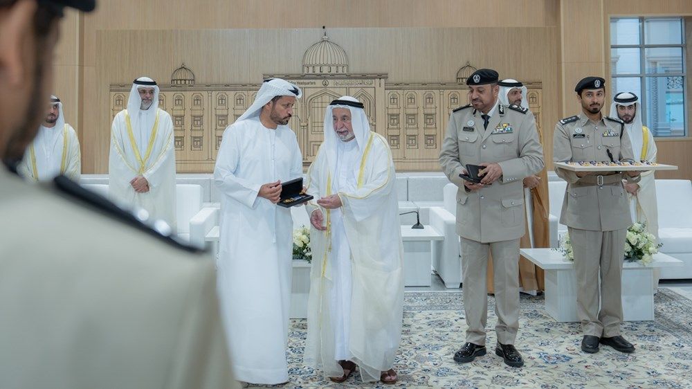 سلطان القاسمي يفتتح مبنى القيادة العامة لشرطة الشارقة