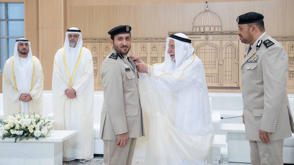 سلطان القاسمي يفتتح مبنى القيادة العامة لشرطة الشارقة