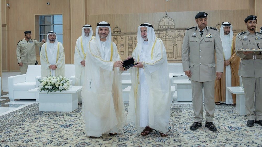 سلطان القاسمي يفتتح مبنى القيادة العامة لشرطة الشارقة