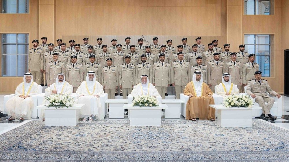 سلطان القاسمي يفتتح مبنى القيادة العامة لشرطة الشارقة