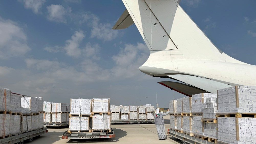 وصول طائرة المساعدات الإماراتية الـ21 إلى لبنان تحمل مواد طبية