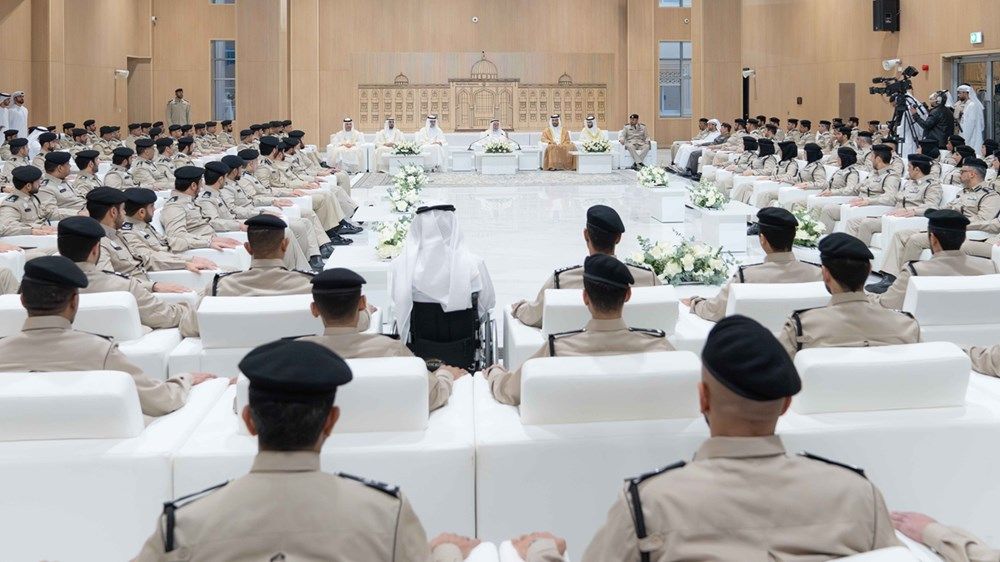 سلطان القاسمي يفتتح مبنى القيادة العامة لشرطة الشارقة