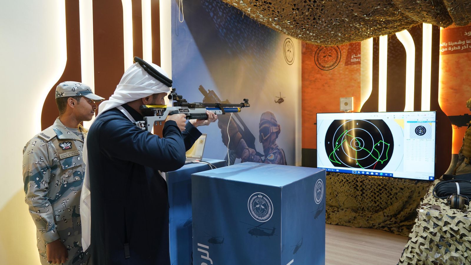 السعودية | حرس الحدود يواصل استقبال زوار “واحة الأمن” بمهرجان الملك عبدالعزيز للإبل بالصياهد