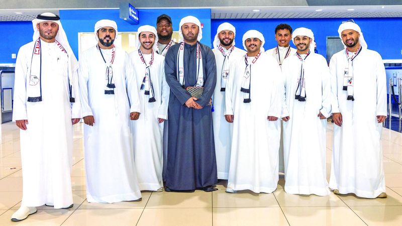 الامارات | مشجعون يتوافدون إلى الكويت لمؤازرة «الأبيض» أمام «العنابي»