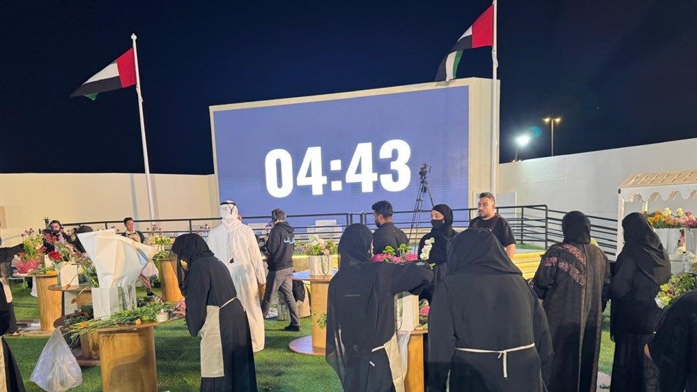 مهرجان الوثبة للزهور يشهد إقبالاً كبيراً من رواد مهرجان الشيخ زايد