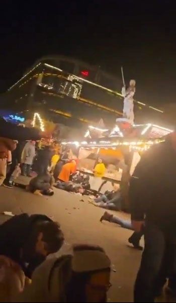 إعلام ألمانى: مقتل 11 شخصا فى حادث ماجديبورج.. صور