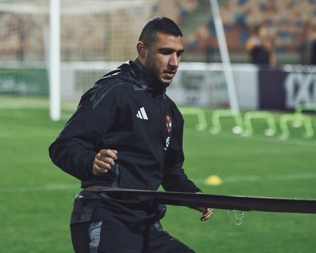 كواليس مران الأهلى الأخير قبل مباراة شباب بلوزداد بدورى أبطال أفريقيا غدا.. صور