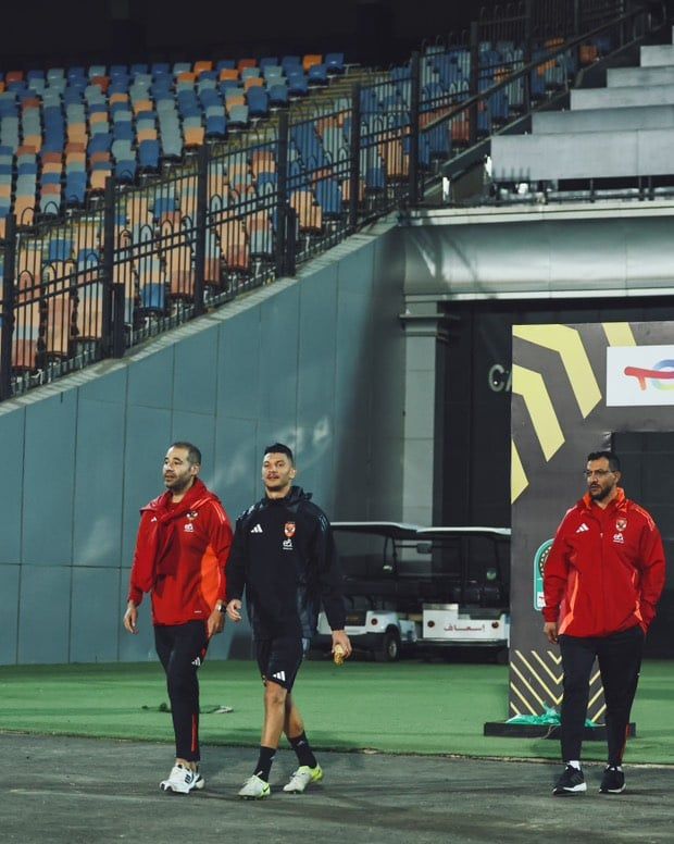 كواليس مران الأهلى الأخير قبل مباراة شباب بلوزداد بدورى أبطال أفريقيا غدا.. صور