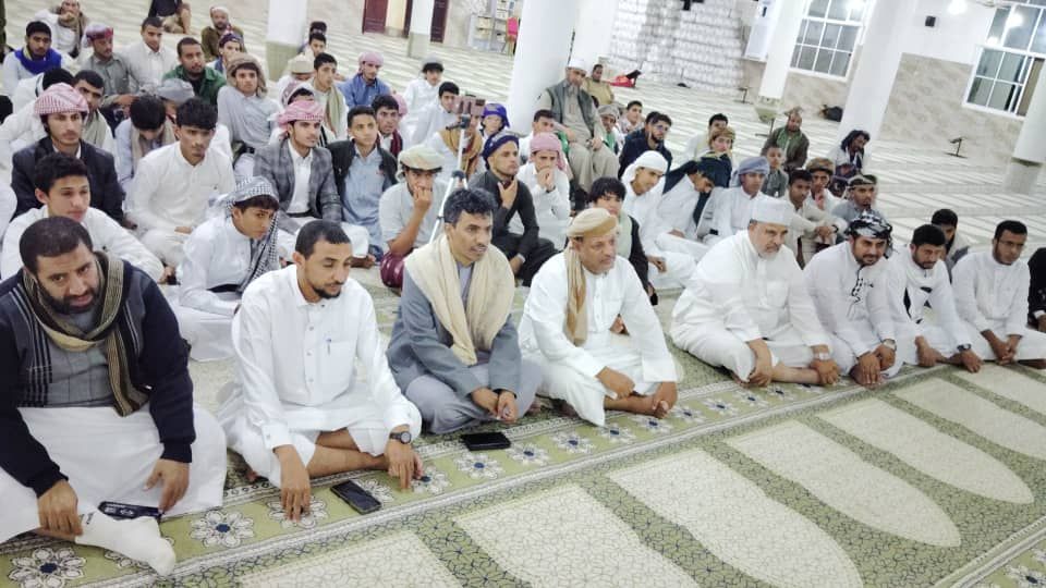 مكتب الأوقاف و الإرشاد بالمهرة ينظم فعالية ختم القران الكريم في جلسة واحدة(لعدد 4 صفوة الحفاظ الدفعة السادسة)