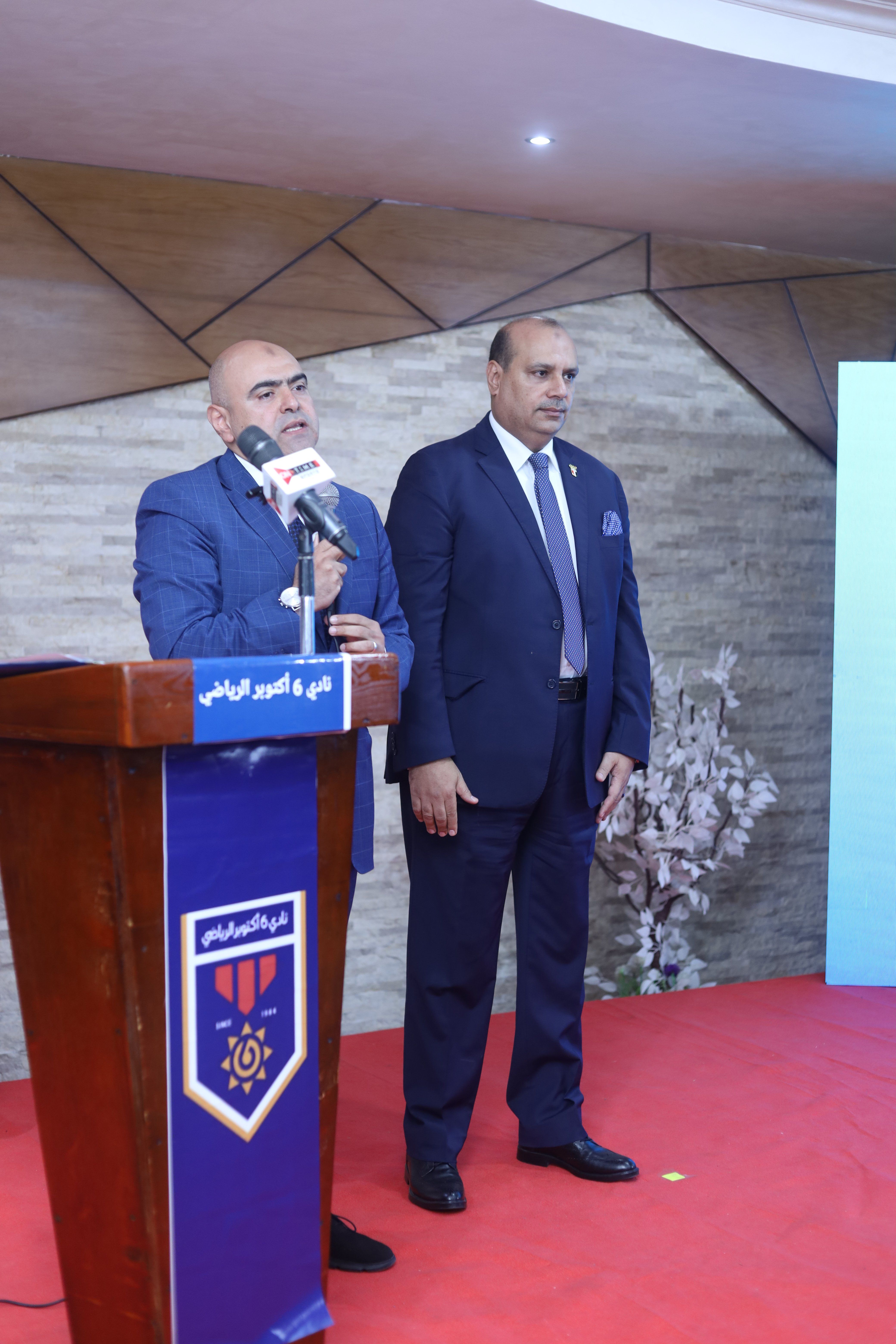 نادى 6 أكتوبر يكرم رؤساء الاتحادات الرياضية فى حفل كبير.. صور