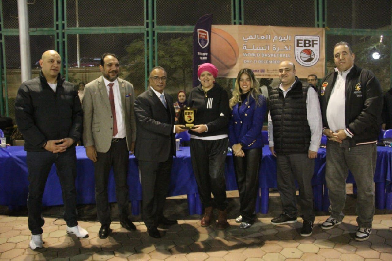 اتحاد كرة السلة ينظم احتفالا باليوم العالمي للعبة بالتعاون مع NBA مصر