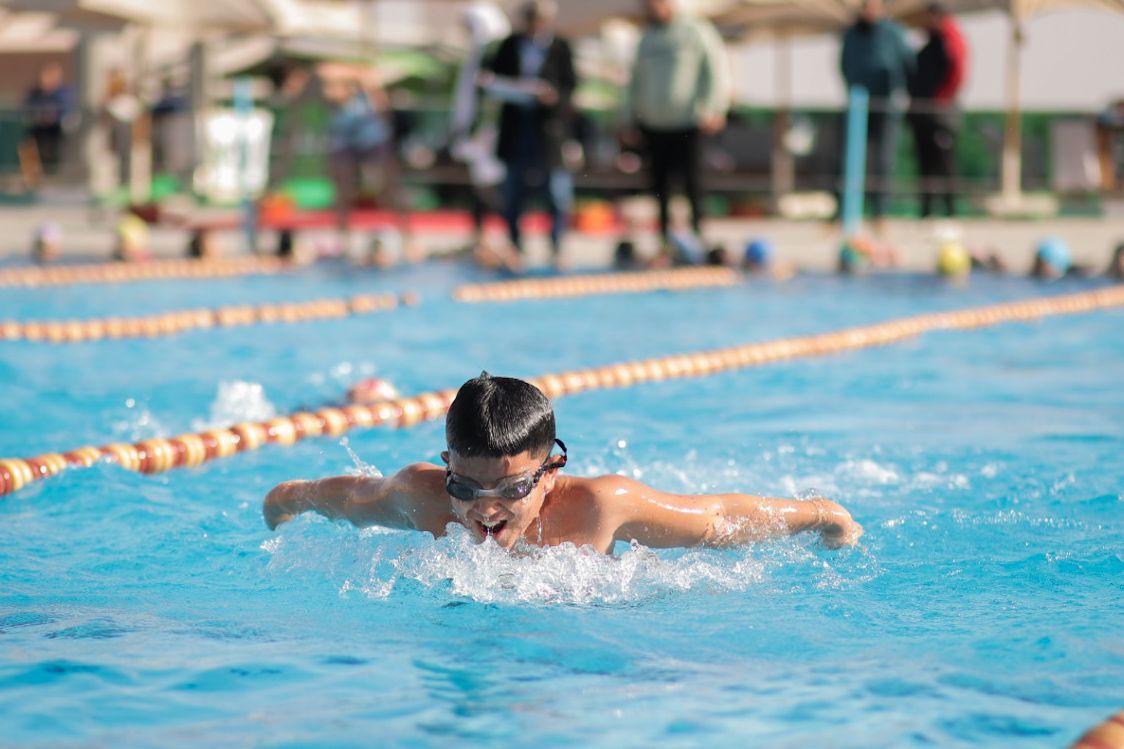 سيتى كلوب تواصل خطة توسيع القاعدة وتدفع بـ1200 ناشئاً من جميع الفروع فى اختبارات السباحة