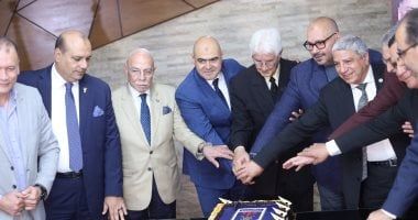 نادى 6 أكتوبر يكرم رؤساء الاتحادات الرياضية فى حفل كبير.. صور