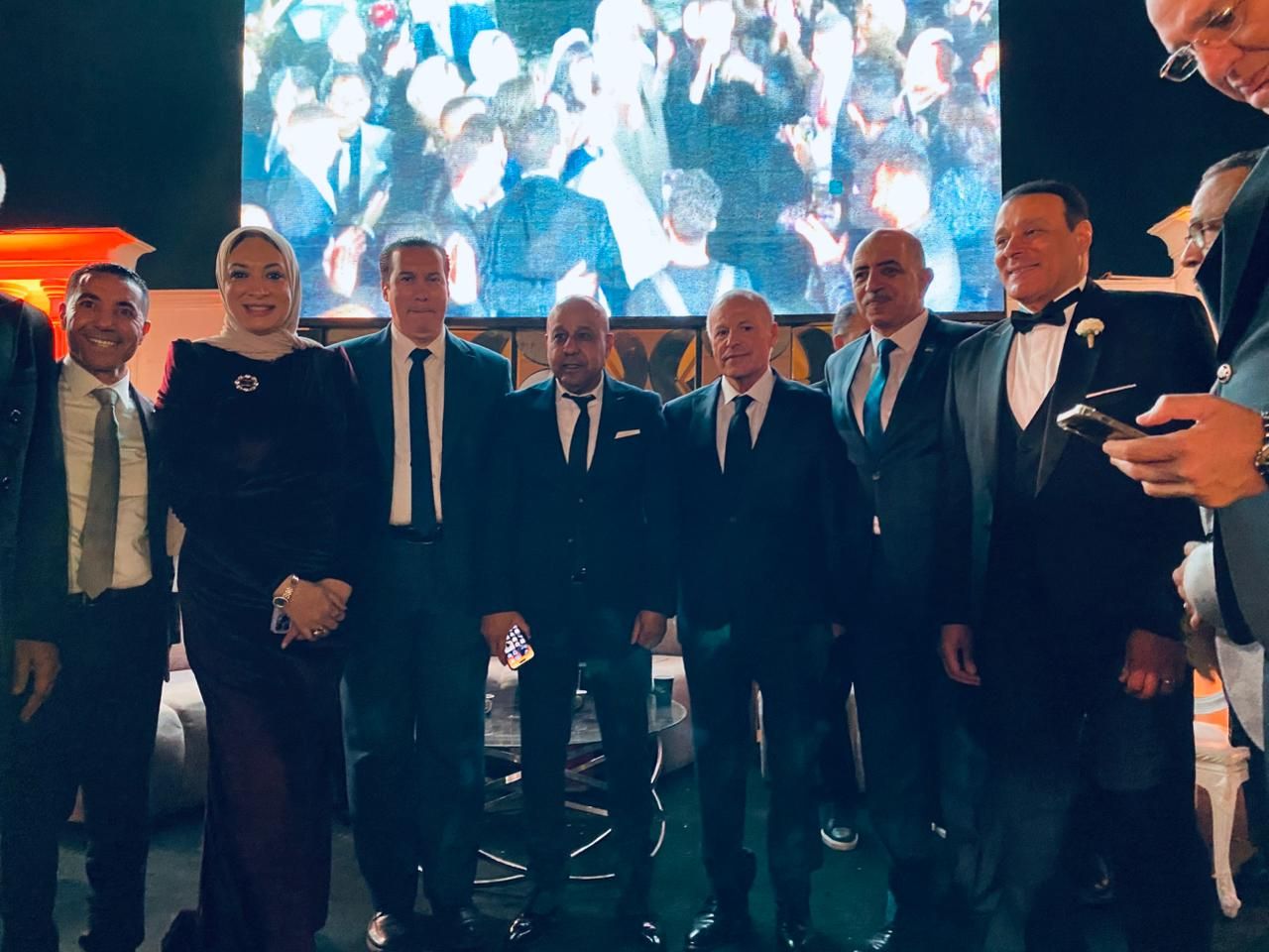 وزير الرياضة وأبو ريدة ونجوم الرياضة فى حفل زفاف كريمة عصام عبد الفتاح.. صور