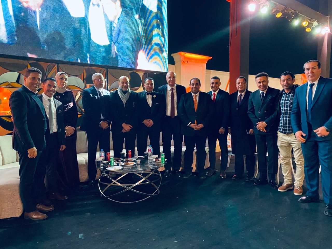 وزير الرياضة وأبو ريدة ونجوم الرياضة فى حفل زفاف كريمة عصام عبد الفتاح.. صور