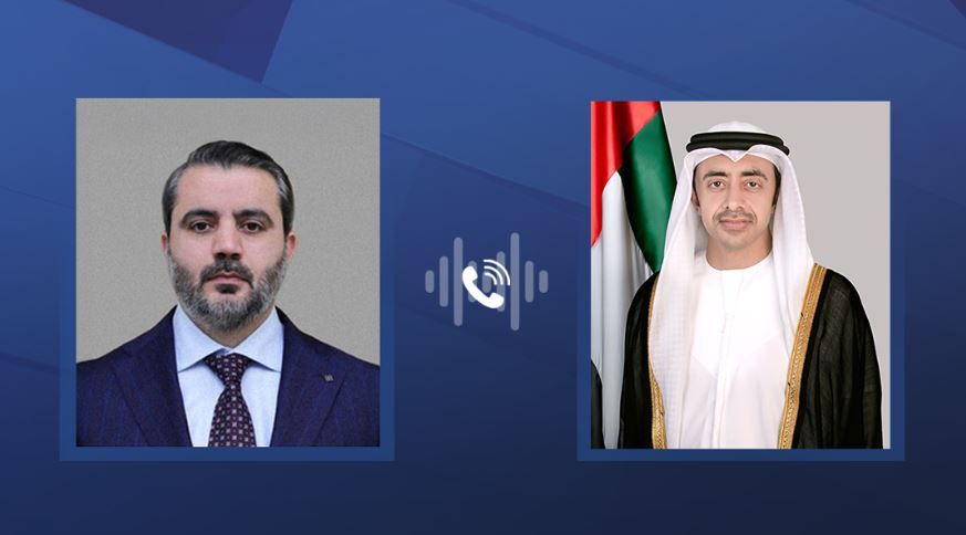 الامارات | عبدالله بن زايد يبحث التطورات مع وزير خارجية سوريا