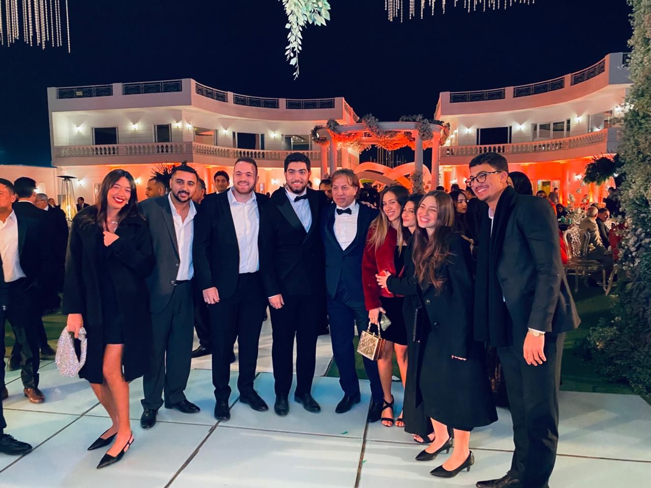 وزير الرياضة وأبو ريدة ونجوم الرياضة فى حفل زفاف كريمة عصام عبد الفتاح.. صور