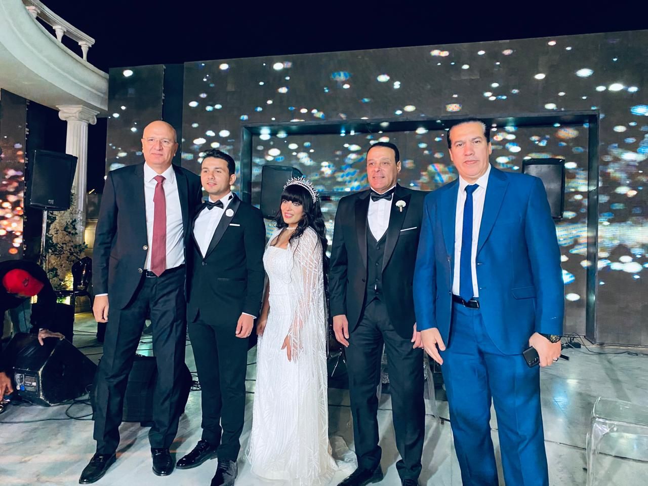 وزير الرياضة وأبو ريدة ونجوم الرياضة فى حفل زفاف كريمة عصام عبد الفتاح.. صور