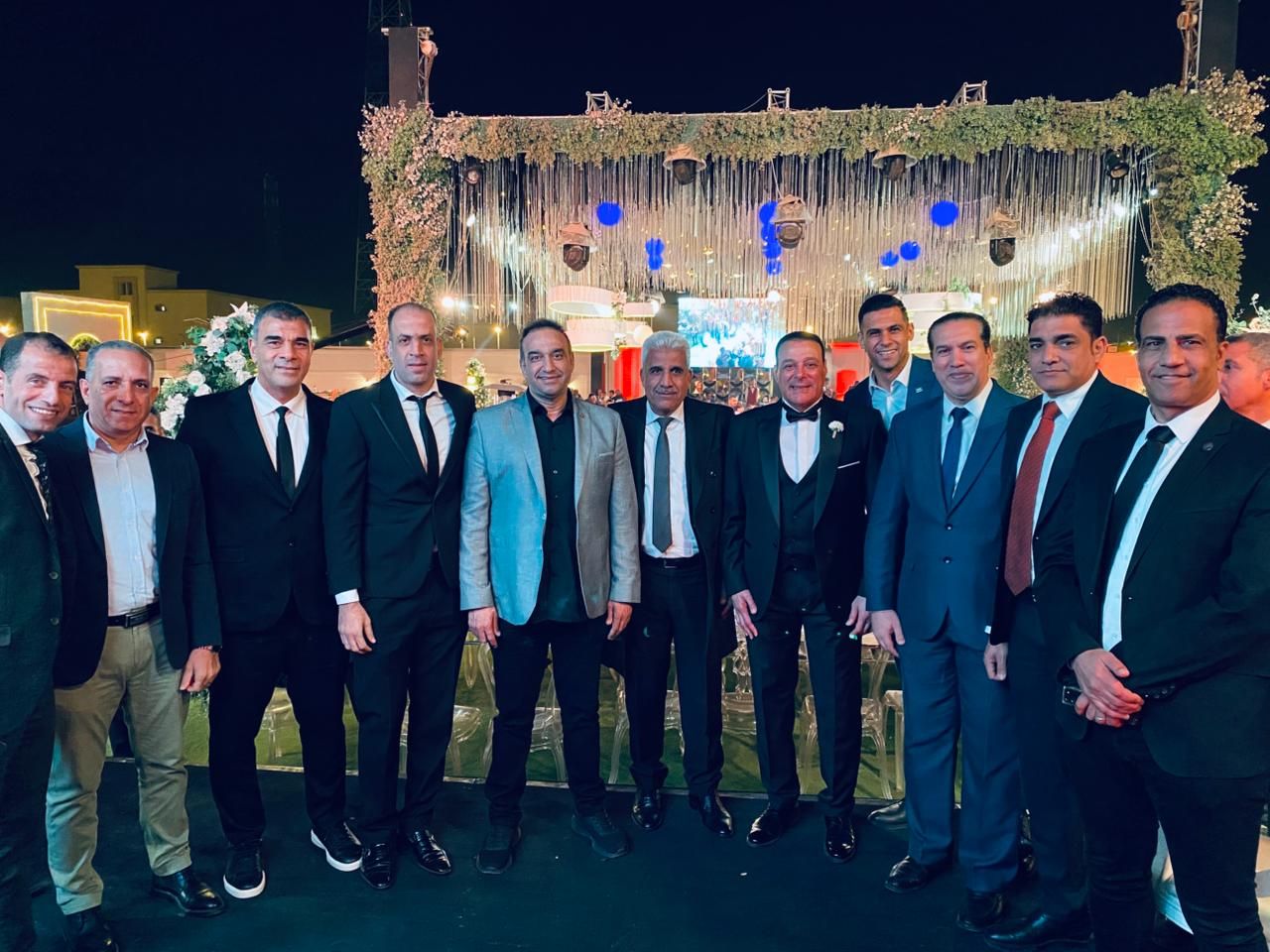 وزير الرياضة وأبو ريدة ونجوم الرياضة فى حفل زفاف كريمة عصام عبد الفتاح.. صور