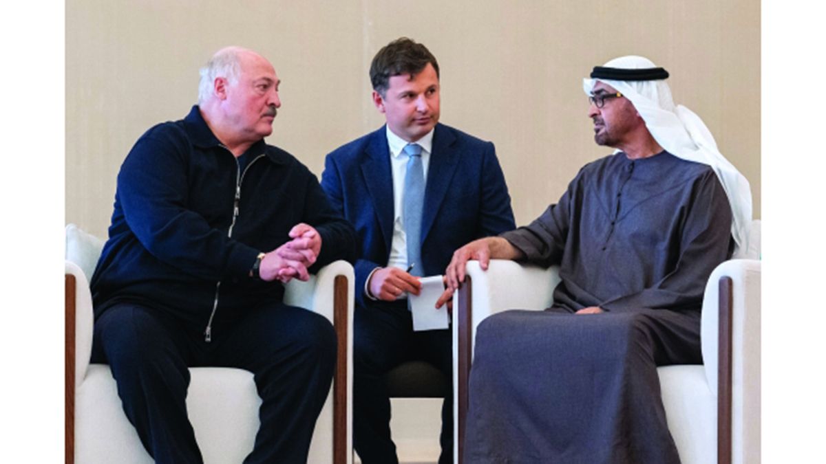 الامارات | رئيس الدولة ورئيس بيلاروسيا يبحثان علاقات البلدين