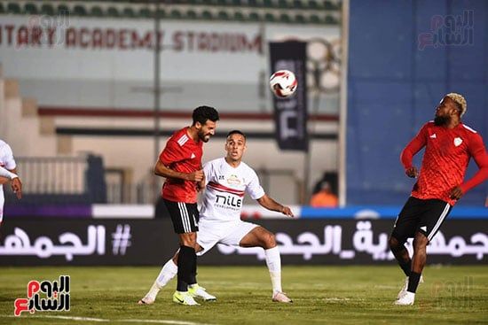 الطللائع يحرز هدف التعادل أمام الزمالك في الدقيقة 55 (2-2).. صور