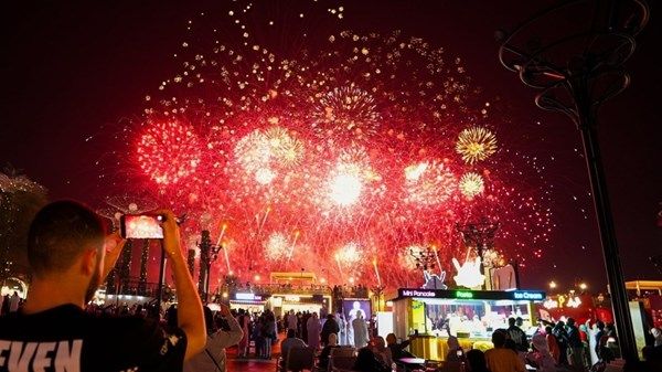 دبي تعلن جاهزيتها لاحتفالات رأس السنة الميلادية 2025