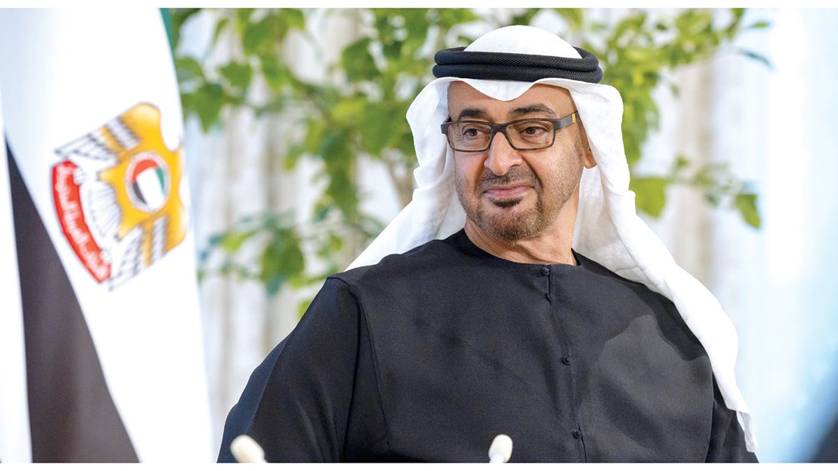 الامارات | رئيس الدولة ورئيس وزراء العراق يؤكدان أهمية إيجاد تسويات سلمية للنزاعات والأزمات بالمنطقة