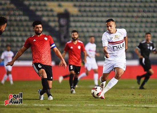 الزمالك يتعادل مع طلائع الجيش بعد مرور 75 دقيقة.. صور