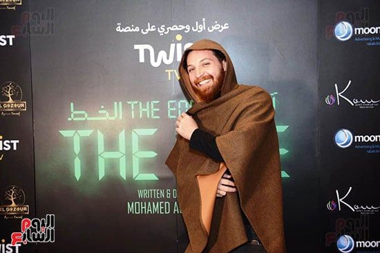 رانيا فريد شوقي وبشرى وميدو عادل في العرض الخاص لفيلم آخر الخط