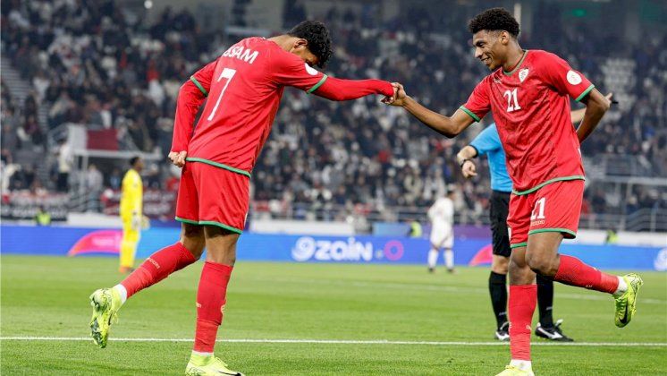 "العماني" يهزم بـ"العنابي القطري" 2-1 في "خليجي 26"