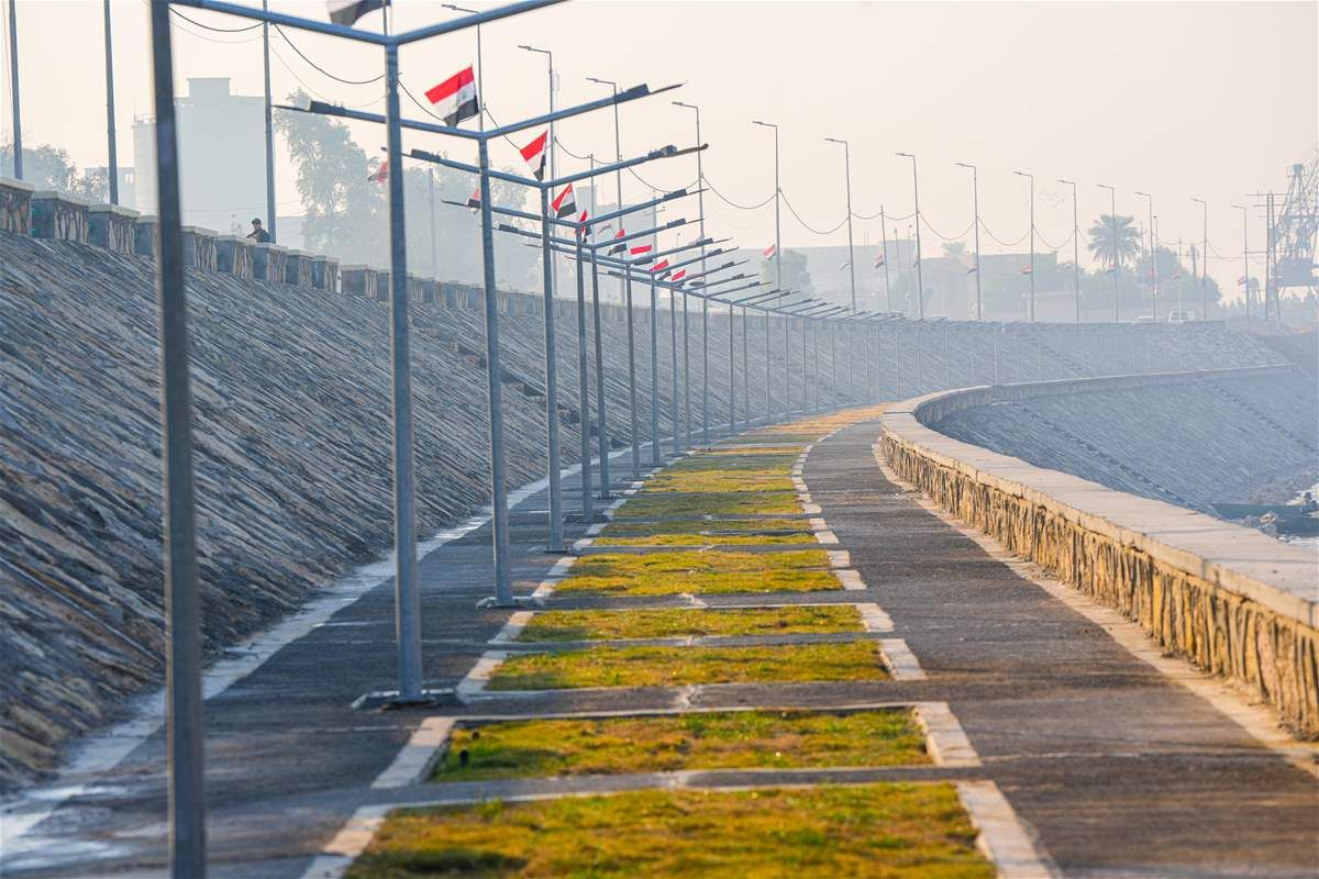 السوداني يفتتح مشروعا جديدا في بغداد (صور)