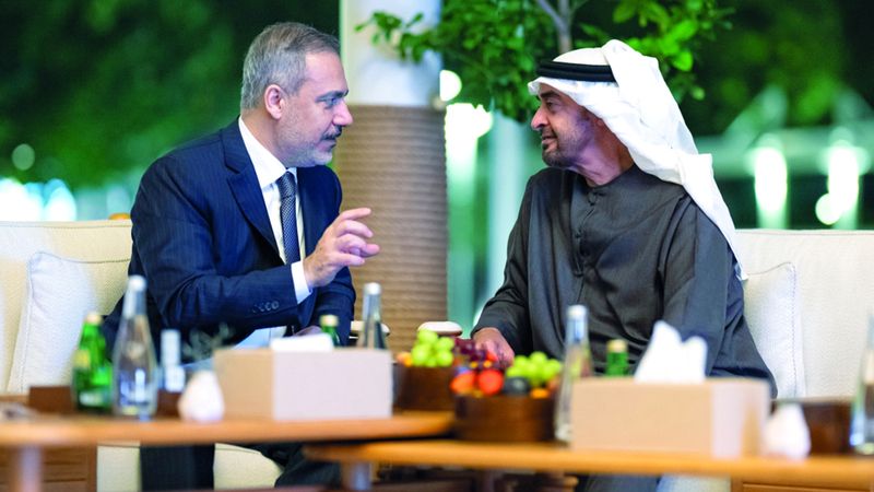 الامارات | رئيس الدولة ووزير خارجية تركيا يؤكدان دعم استقرار سورية وسيادتها ووحدة أراضيها