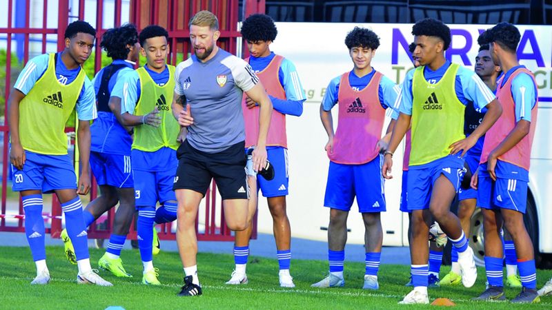 الامارات | أبيض الناشئين يبدأ استعداده لكأس آسيا 2025 من أبوظبي