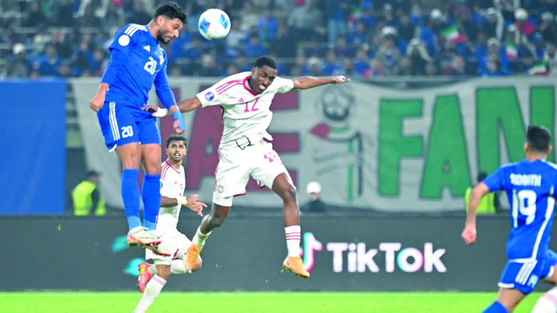 الامارات | «الأبيض» يخسر أمام الكويت بخطأي خليفة الحمادي